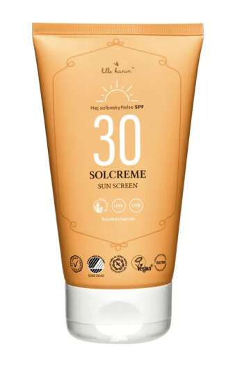 Lille Kanin SPF 30 Solkrem 150 ml - Vannbestandig og Dermatologisk Testet Lille Kanin SPF 30 Solkrem 150 ml - Vannbestandig og Dermatologisk Testet