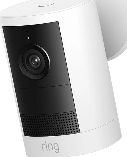 Ring Outdoor Cam Plus Batteri Retinal 2K Hvit