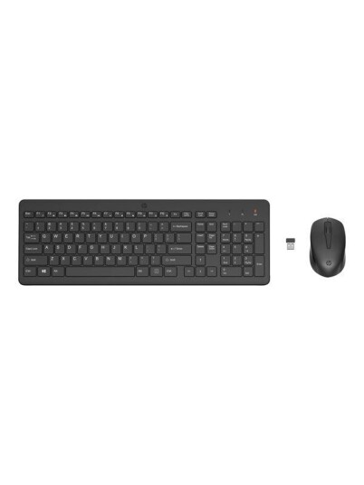 HP 330 Trådløst Tastatur og Mussett Pan Nordic Svart HP 330 Trådløst Tastatur og Mussett Pan Nordic Svart
