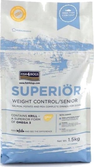 Fish4Dogs Senior Superior Medium Salmon Tørrfôr 12 kg