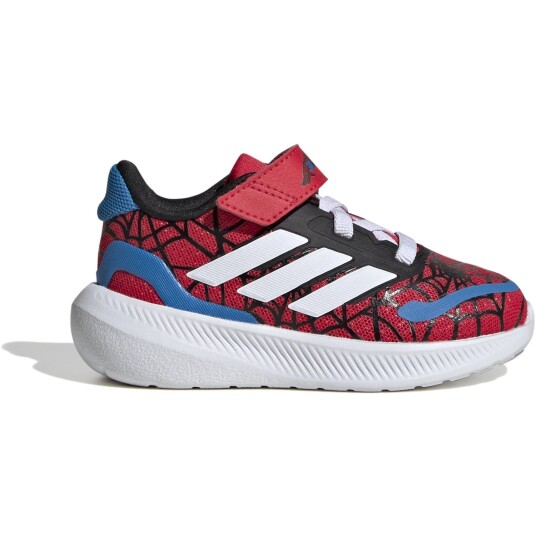 Adidas Originals Pure Ruby/Ftwr White/Bright Blue Runfalcon Spider Man El I Sneakers 25