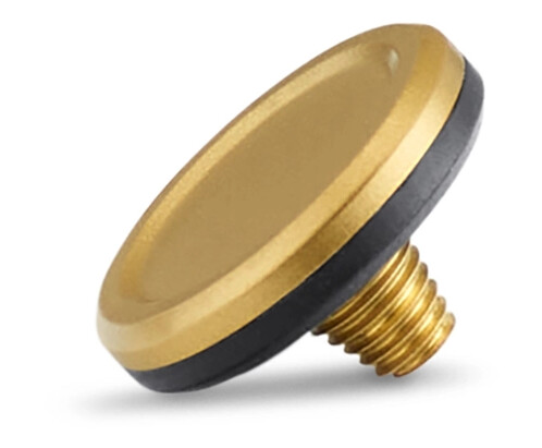 Leica Soft Release Button Brass For Q3. Blasted finish