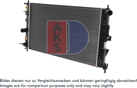 AKS DASIS 150890N Radiator motorkjøling