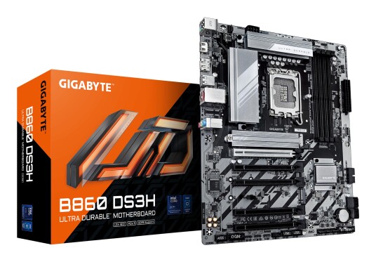 Gigabyte B860 DS3H Hovedkort ATX med DDR5 og 2.5 Gigabit LAN Gigabyte B860 DS3H Hovedkort ATX med DDR5 og 2.5 Gigabit LAN
