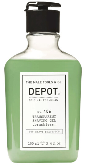 Depot No. 406 Transparent Shaving Gel