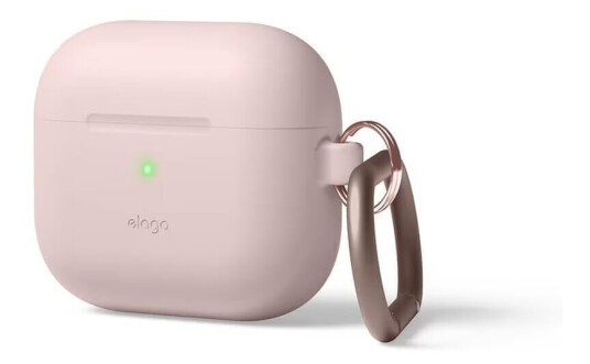 ELAGO AirPod 3 Hang Silicon Case Sand Pink EAP3HG-HANG-SPK