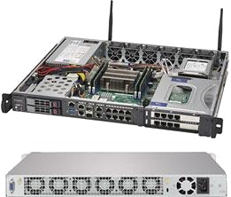 SUPERMICRO SuperServer 1019D-4C-FHN13TP SUPERMICRO SuperServer 1019D-4C-FHN13TP