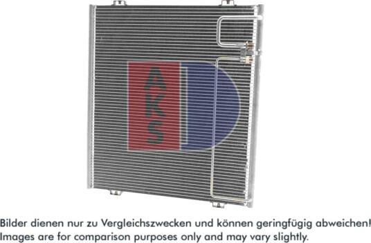 AKS DASIS 420045N Kondensator, klimaanlegg