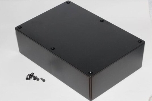Hammond Electronics 1591Xxfbk Universalkabinett 221 X 150 X 64 Abs Svart 1 Stk.