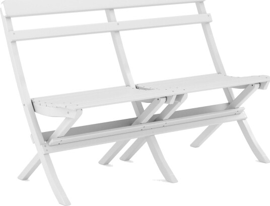 Landet utesofa 110x60x89 cm Hvit