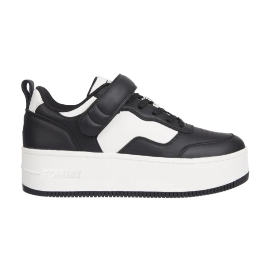 Tommy Jeans Dame Sko Svart 38 EU