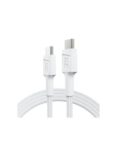Green Cell PowerStream USB C to USB C 1.2m KABGC30W Green Cell PowerStream USB C to USB C 1.2m KABGC30W
