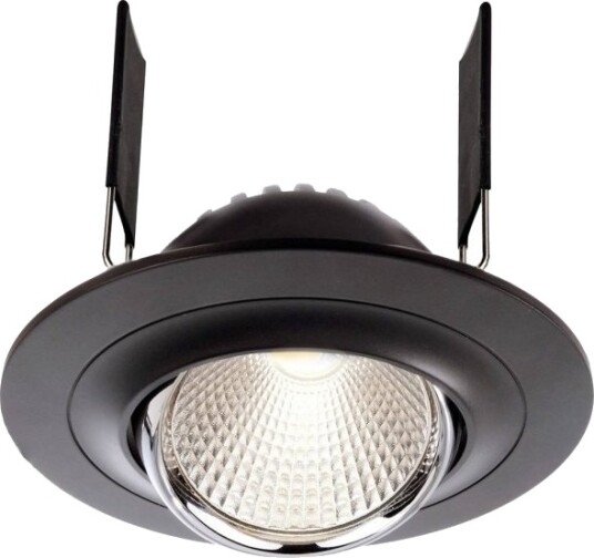 Deko Light 565203 Saturn Led Innfelt Spot Eek: G A G 7 W Sort