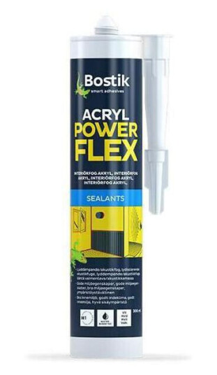 Bostik Power Flex Støydempende Fugemasse 300ml