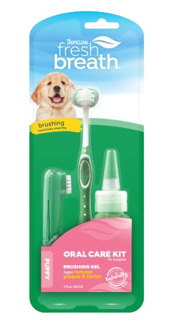 Fresh Breath Puppy Oral Care Kit Hund Hundepleie & Kosttilskudd Tannpleie Tropiclean Fresh Breath Puppy Oral Care Kit Hund Hundepleie & Kosttilskudd Tannpleie Tropiclean