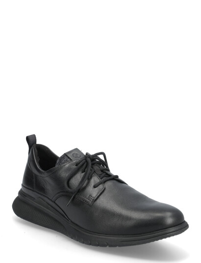 Hush Puppies Men"s Advance Laceup Bold Black Leather Black 45 Hush Puppies Men"s Advance Laceup Bold Black Leather Black 45