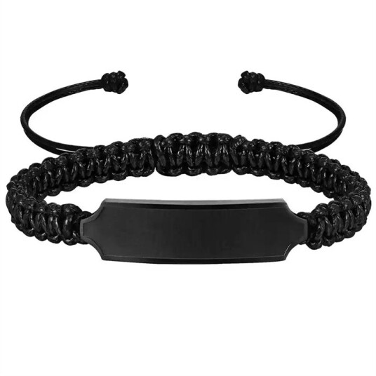 Macly menns armbånd svart. Macly menns armbånd svart.