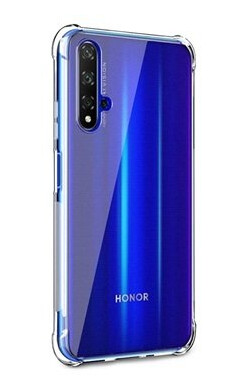 Støtsikkert Huawei Nova 5T, Honor 20/20S TPU-deksel Gjennomsiktig