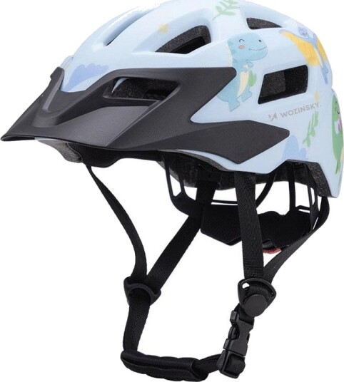 Wozinsky MTB Barnehjelm med Avtakbar Skjerm - Str. XS, 48-52 cm - Lysebl??