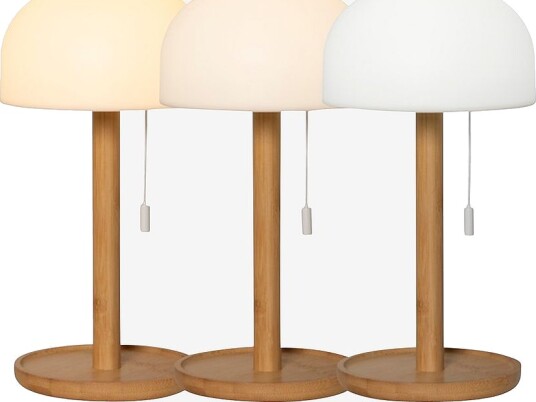 Star Trading Bordlampe Tara Usb Hvit Bordlamper