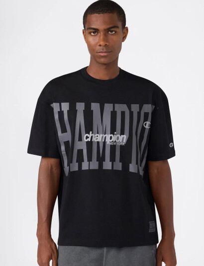 Champion Ss Tee - Black - XS