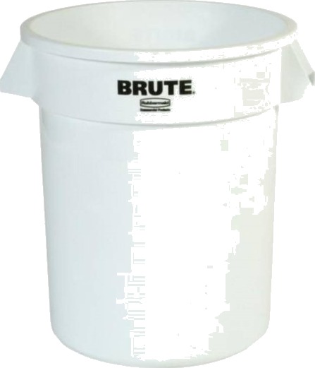 Affaldsbeholder Brute 75 Ltr. Ø495x581 Mm Hvid Affaldsbeholder Brute 75 Ltr. Ø495x581 Mm Hvid