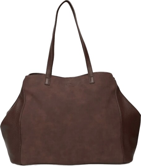 Rosemunde Rbmunich Mix Large Shoulder Bag - DARK CHOCOLATE GOLD - 0