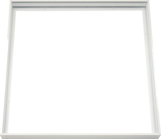 Ledlife Ramme til 60x60 LED panel Samlesett hvit kant Ledlife Ramme til 60x60 LED panel Samlesett hvit kant