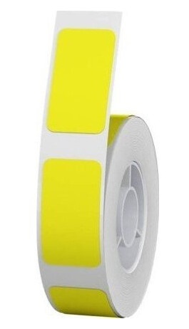 Thermal Labels Niimbot Stickers 10X25 Mm, 240 Pcs (Yellow)