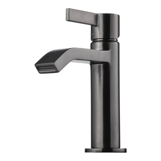 Tapwell ARM071 Servantbatteri Brushed Black Chrome