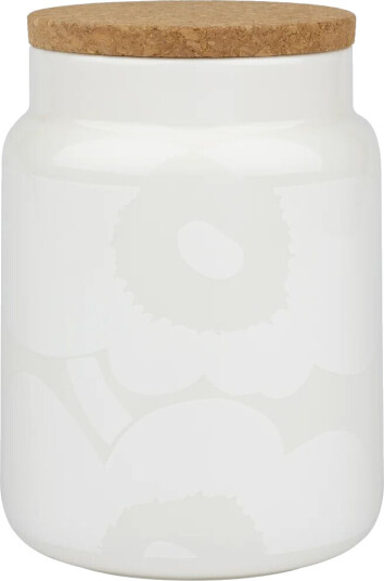 Marimekko Unikko boks 1,2 l White Marimekko Unikko boks 1,2 l White