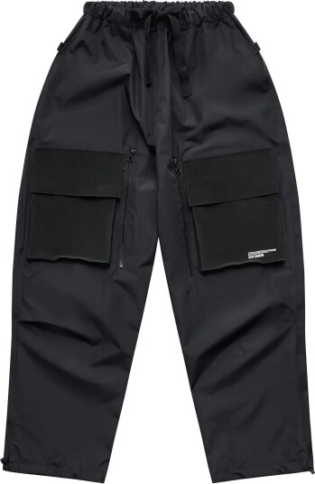 Stutterheim Space Pocket Trouser Matte Black Black S