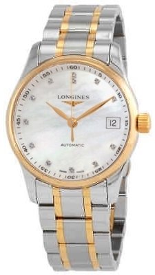 Longines Dameklokke L2.357.5.87.7 Master Collection Hvit/18 karat