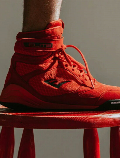 EVERLAST Elite 2 Boxing Shoes - Red - 40