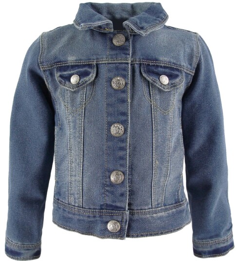Name It Medium Blue Denim Star NOOS Denim Jakke 164
