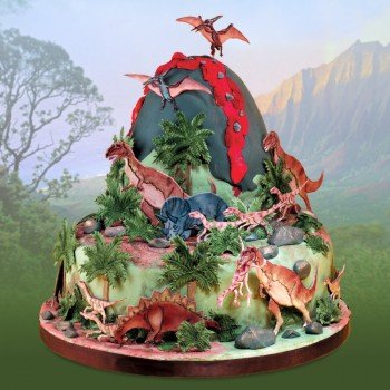 Patchwork Utstikker Dinosaurer Sett/8 