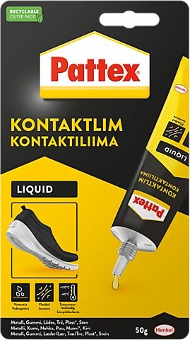 Pattex kontaktlim liquid 50g Pattex kontaktlim liquid 50g