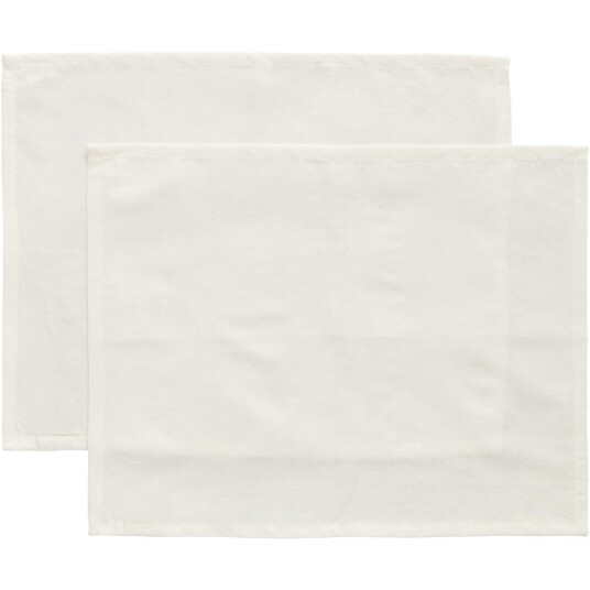 Decotique Sienna Spisebrikke 35x45 cm 2 pk Hvit