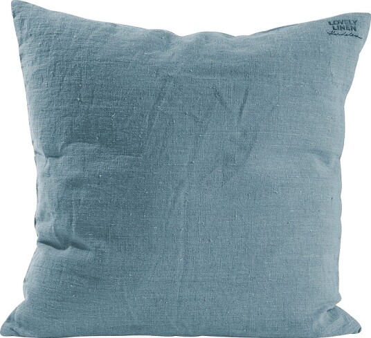 Lovely Linen   Putetrekk Lovely i vasket lin   Blå