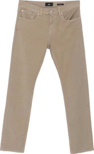 7 For All Mankind Herre Jeans Grønn W31,
