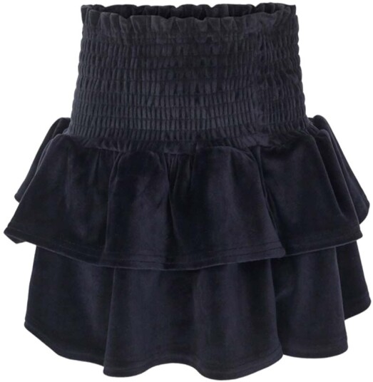 Vilje & Ve Hermine velour skjørt til barn, Midnight navy (110) 110