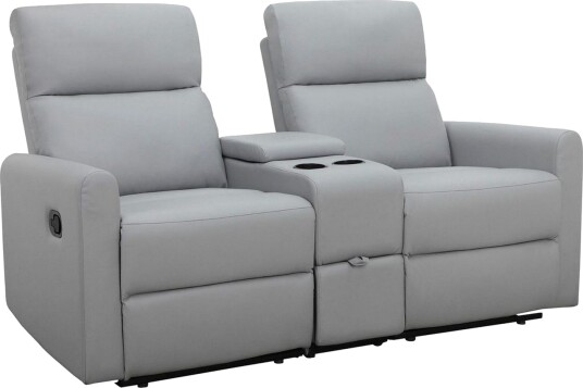 Recliner Dacoulas Lys grå, PU/tre - Lys grå, PU/tre Recliner Dacoulas Lys grå, PU/tre - Lys grå, PU/tre