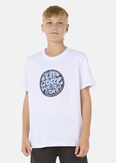 Rip Curl Filgreeâ Â Ss Tee  Boy White 8 T Shirts