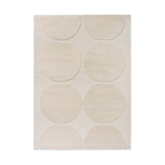 Marimekko Isot Kvitet ullteppe Natural White 140x200 cm Marimekko Isot Kvitet ullteppe Natural White 140x200 cm