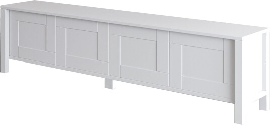Belor TV benk 160x45x35 cm Hvit Belor TV benk 160x45x35 cm Hvit