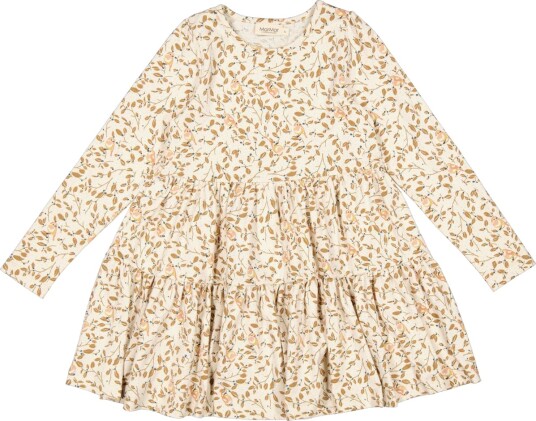 Marmar Jersey Print Dolly Kjole Rose Robin (116 / 6 år)
