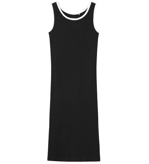 Name It Black Jally Slim Long Kjole 116