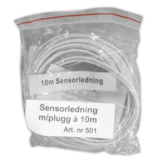 Høiax Sensorledning med Plugg 10 Meter