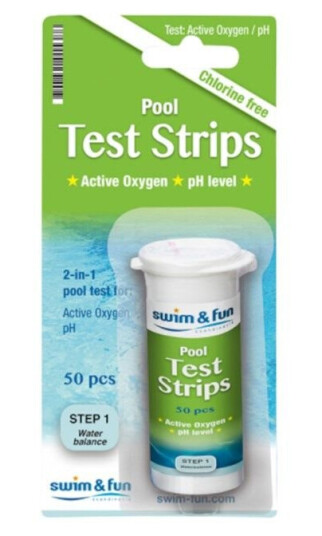 Teststrimle for PH og aktiv syre 50-pk.