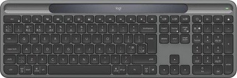 Logitech K980 Signature Slim Solar+ for Business Tastatur Engelsk (Storbritannia) Grå 920-013778